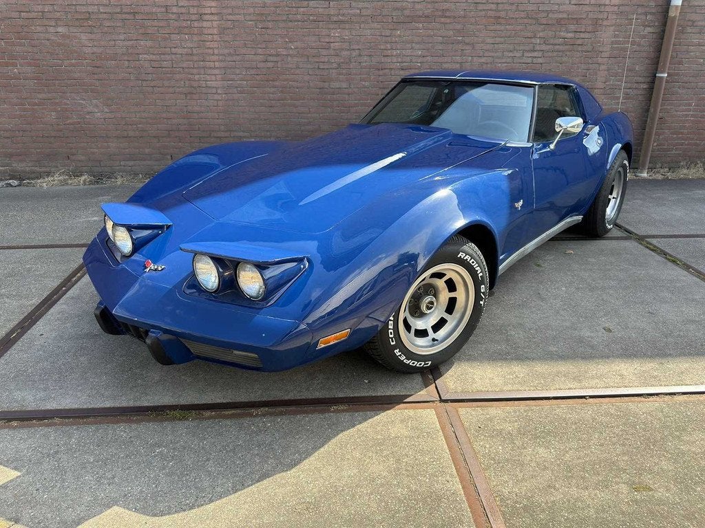 Chevrolet - Corvette C3 - 5.7L V8 - 1977 - Oldtimer, Auto's, Oldtimers, Automaat, Overige carrosserieën, Chevrolet, Bedrijf