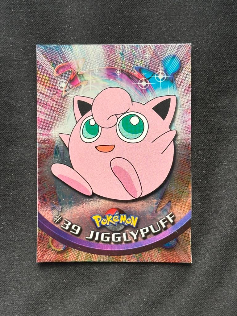 Pokémon - #39 Jigglypuff holo Topps, Hobby en Vrije tijd, Verzamelkaartspellen | Pokémon, Ophalen of Verzenden, Zo goed als nieuw