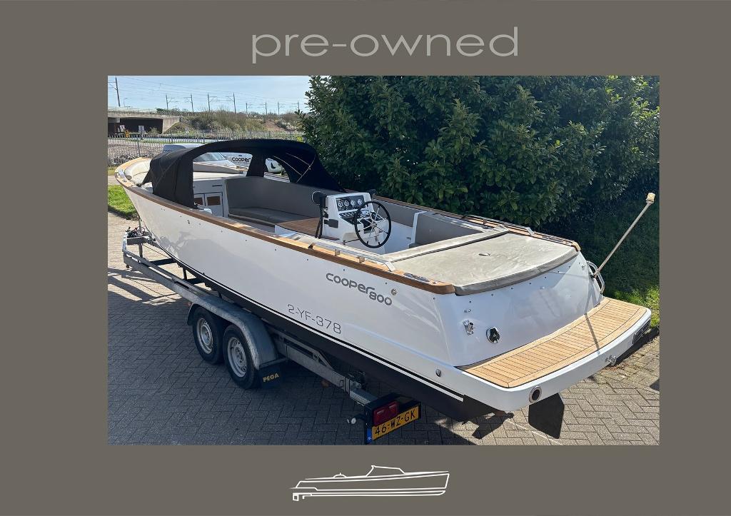 Cooper800 - 2021 - Cooper 800 - 110pk, Ophalen, Gebruikt, Binnenboordmotor, Diesel