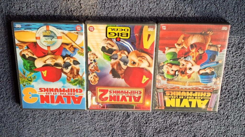 Alvin and the Chipmunks Trilogy, Alle leeftijden, Ophalen of Verzenden, Zo goed als nieuw, Amerikaans