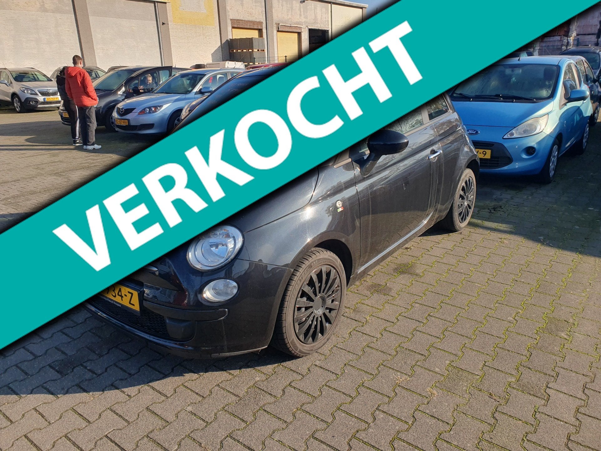 Fiat 500 Fiat 500 1.0 TwinAir Pop, Auto's, Voorwielaandrijving, Stof, Gebruikt, 840 kg
