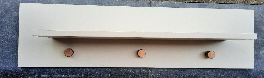 WANDKAPSTOK met MUTSEN/HOEDENPLANKJE e.a. te leggen, Huis en Inrichting, Woonaccessoires | Kapstokken, Nieuw, Minder dan 100 cm