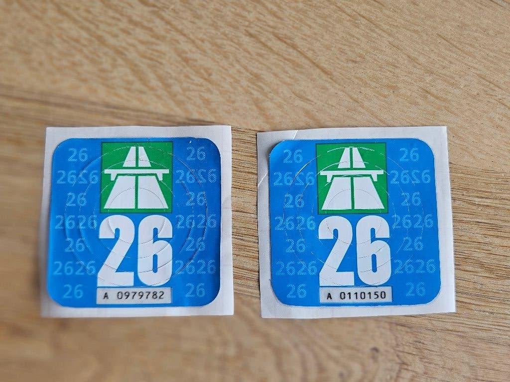 2x vignet Zwitserland, Twee personen