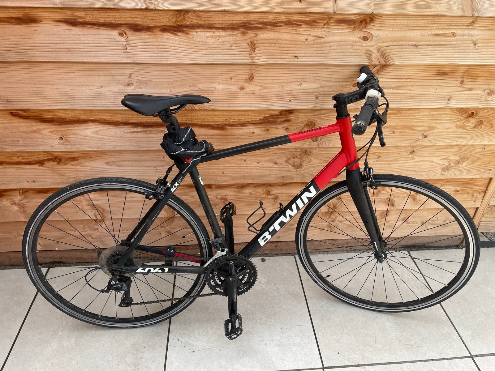 Racefiets B'Twin Triban 520 - Goede staat, 28 inch, Gebruikt, Aluminium, 15 tot 20 versnellingen