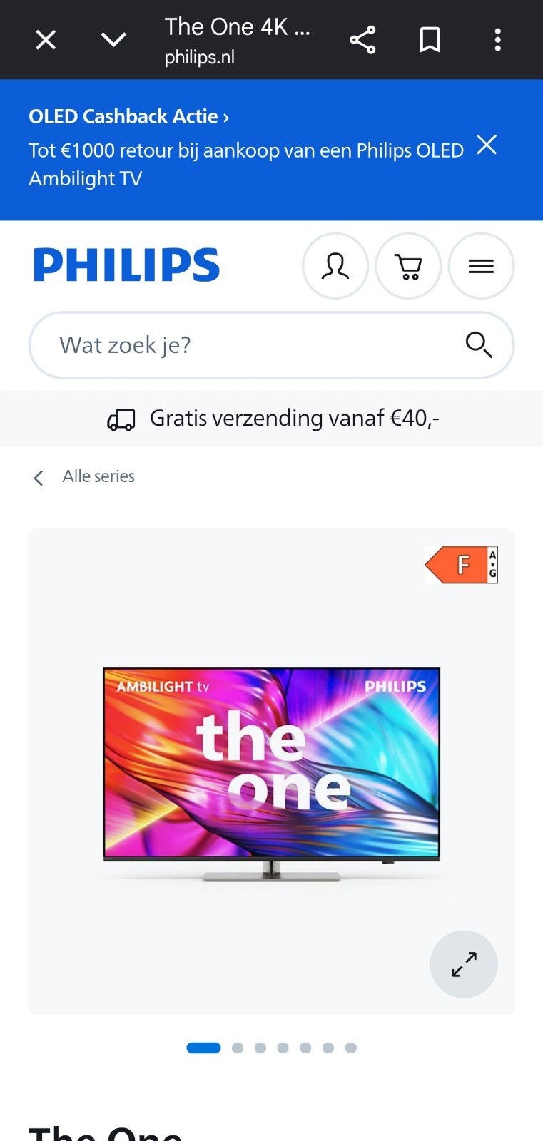 Led tv smart, Eén persoon