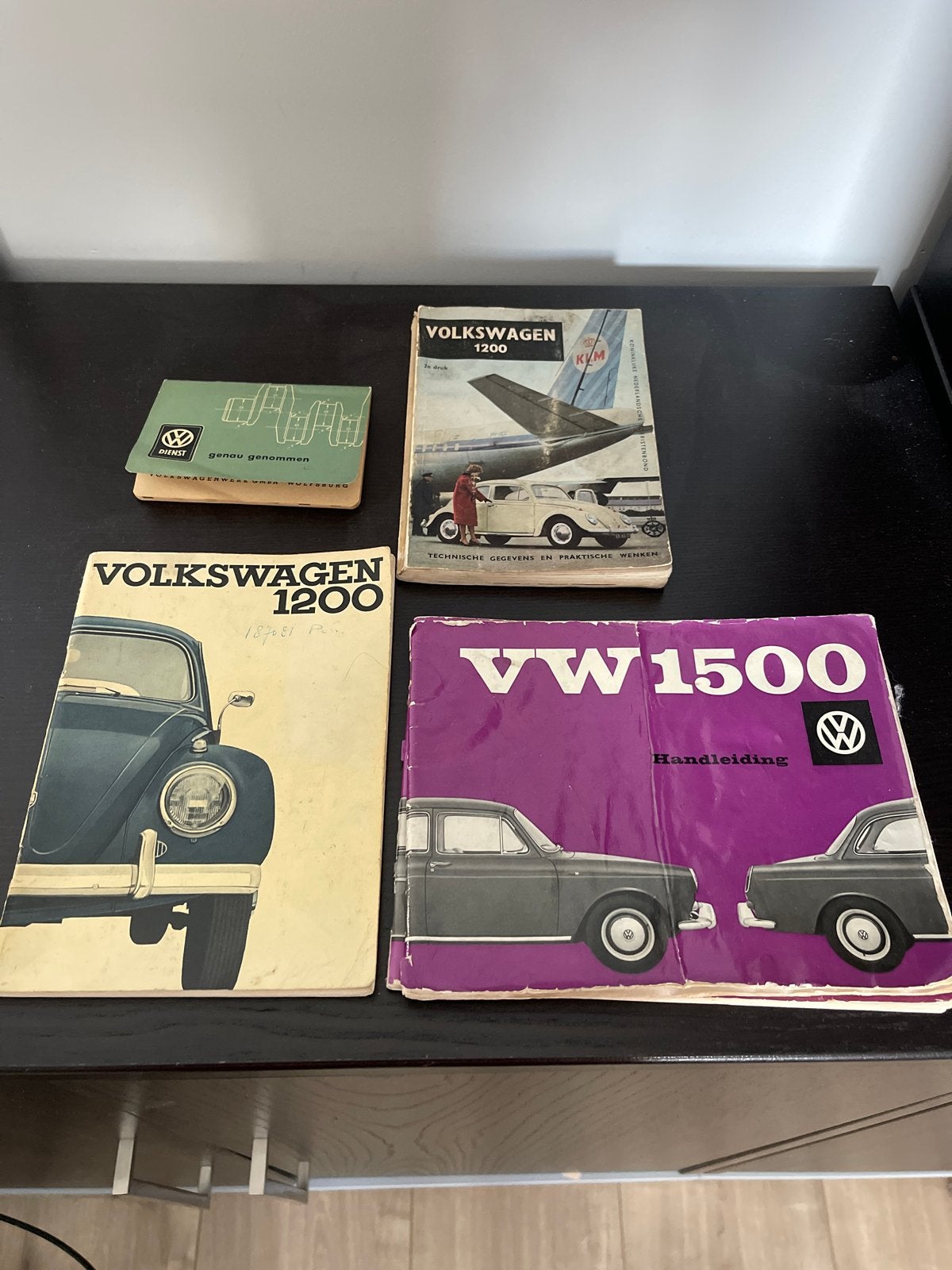Vintage Volkswagen Handleidingen en Boekjes, Ophalen
