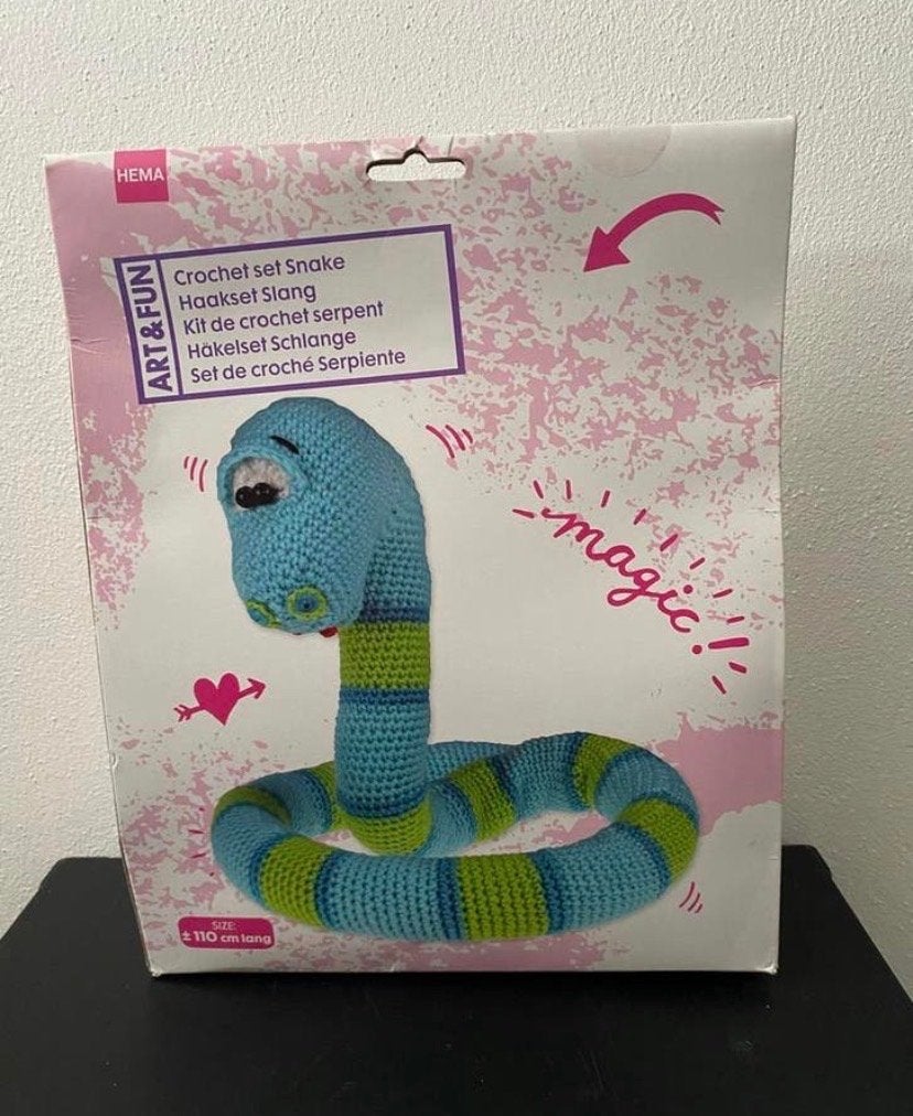 Nieuwe Hema Haakset Slang - Ongeopend, Ophalen of Verzenden, Nieuw, Haken, Overige typen