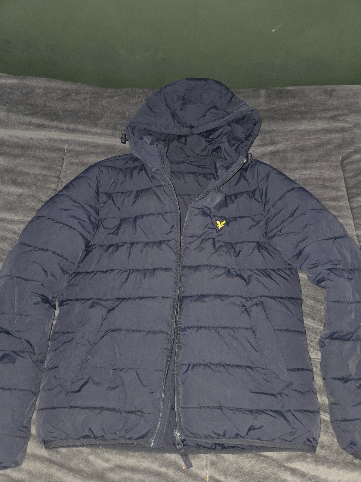Lyle & Scott Pufferjack winter met capuchon - Maat M, Kleding | Heren, Jassen | Winter, Ophalen of Verzenden, Zo goed als nieuw