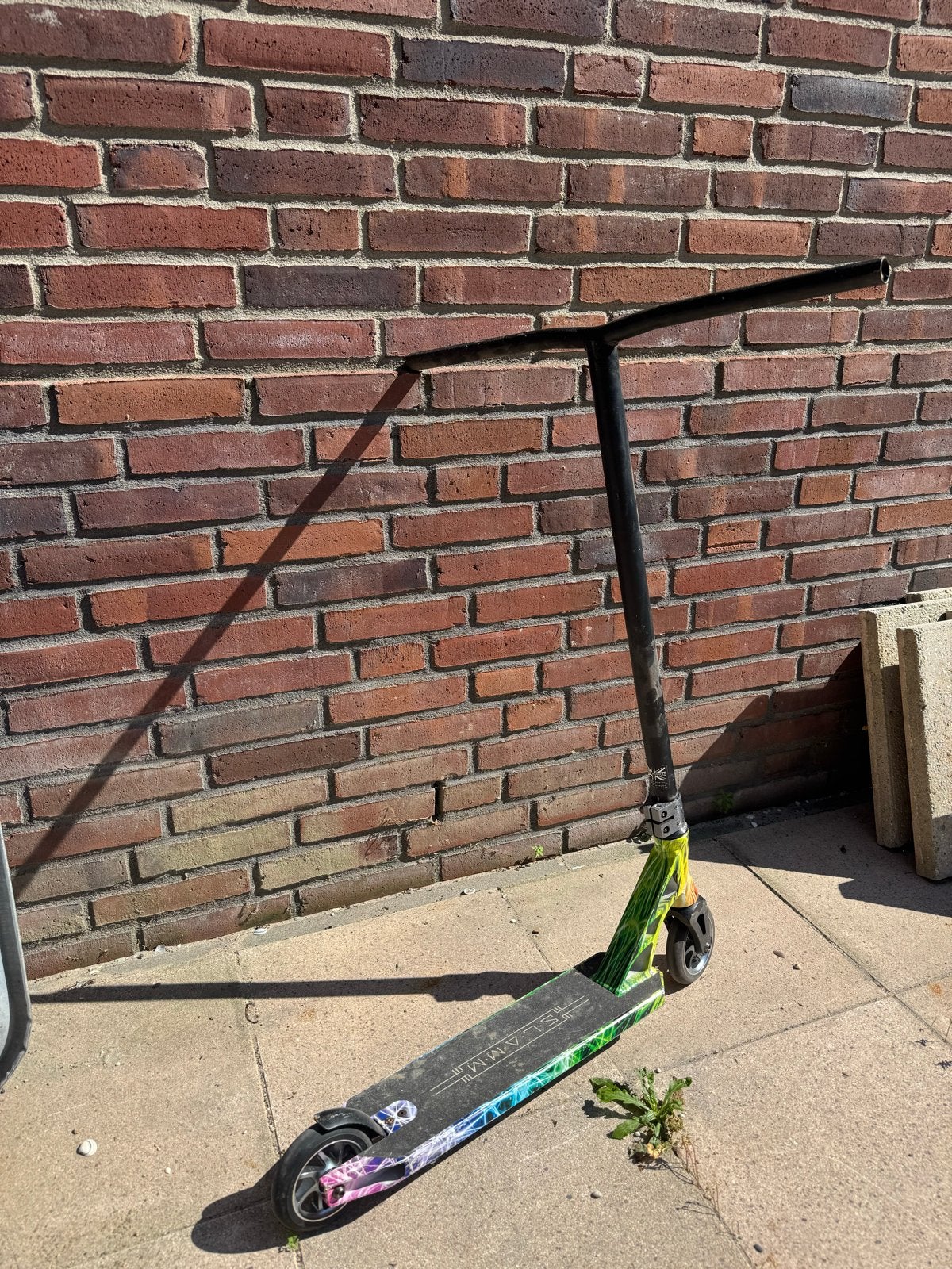 Slamm Stuntstep - Gebruikt, maar in goede staat, Fietsen en Brommers, Steps, Ophalen, Gebruikt, Gewone step