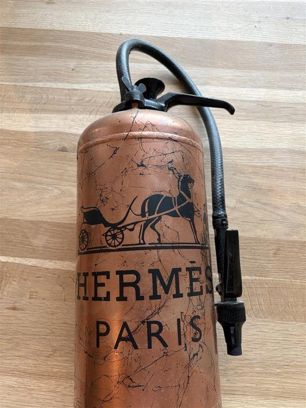 Hermes brandblusser, Ophalen, Vintage, Zo goed als nieuw, Metaal
