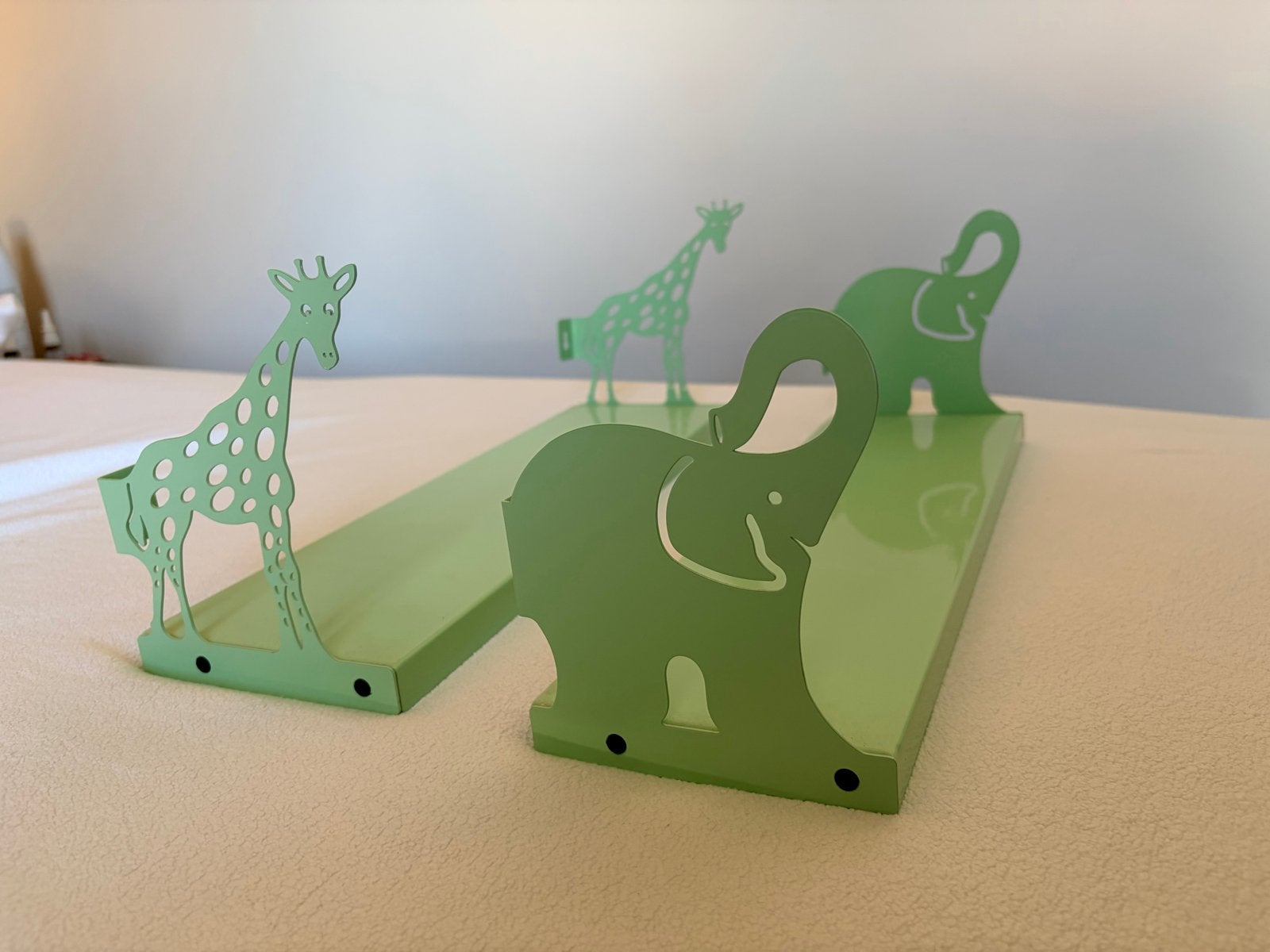 Leuke boekensteunen voor de kinderkamer (2 stuks), Ophalen, Overige typen, Zo goed als nieuw, Overige merken