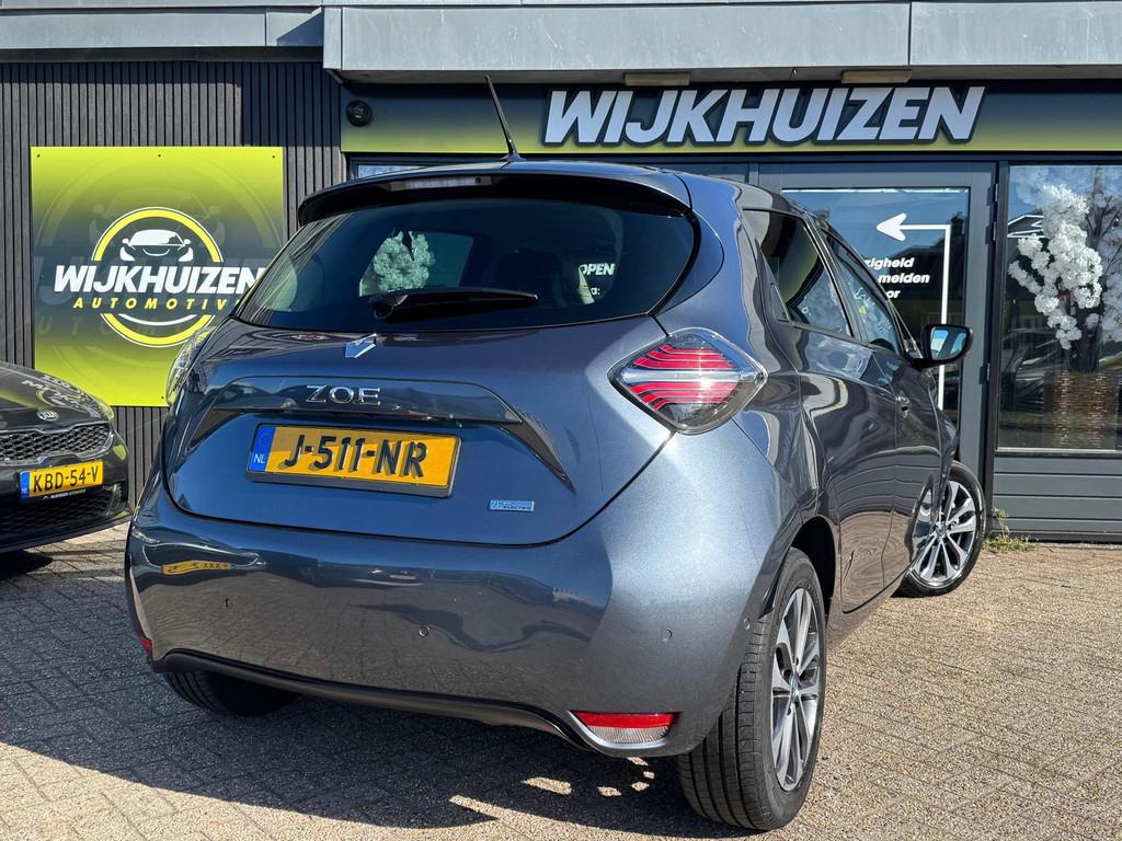 Renault ZOE R135 Intens 52 kWh (ex Accu) met Led ! 17 Inch !, 136 pk, Gebruikt, Origineel Nederlands, 385 km