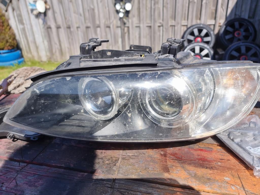 Bmw koplamp  voor onderdelen., Auto-onderdelen, Ophalen of Verzenden, BMW