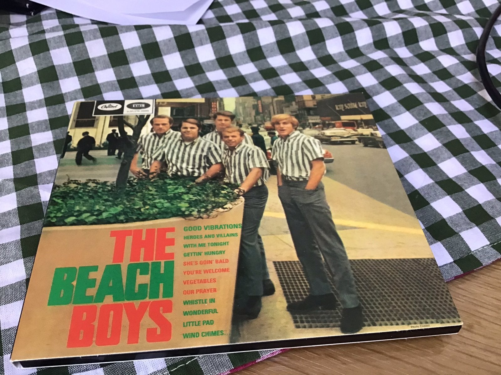 Smiley smile. Beach boys. Remasterd Franse persing. Zeldzaam, Ophalen of Verzenden