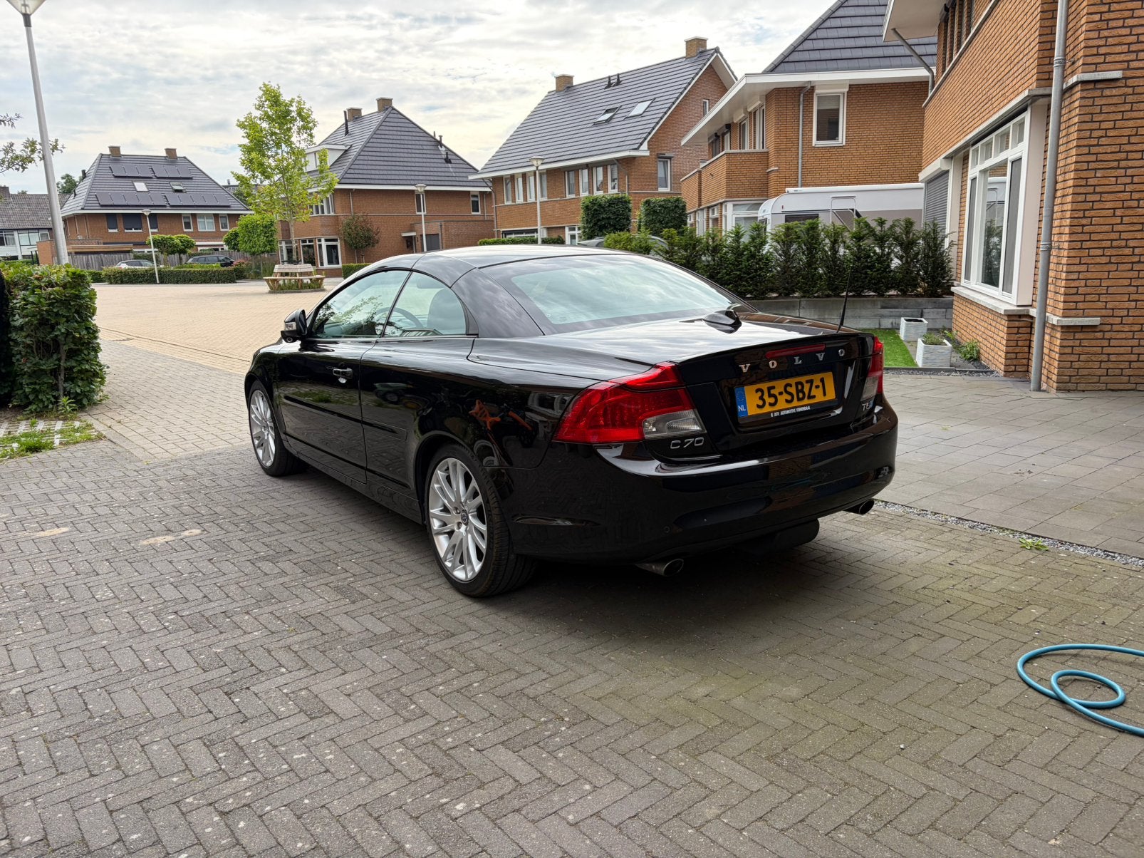 Volvo C70 2.5 T5 Geartronic 2011 - Polestar - Ember Black, Auto's, C70, Cabriolet, 4 stoelen, Bruin