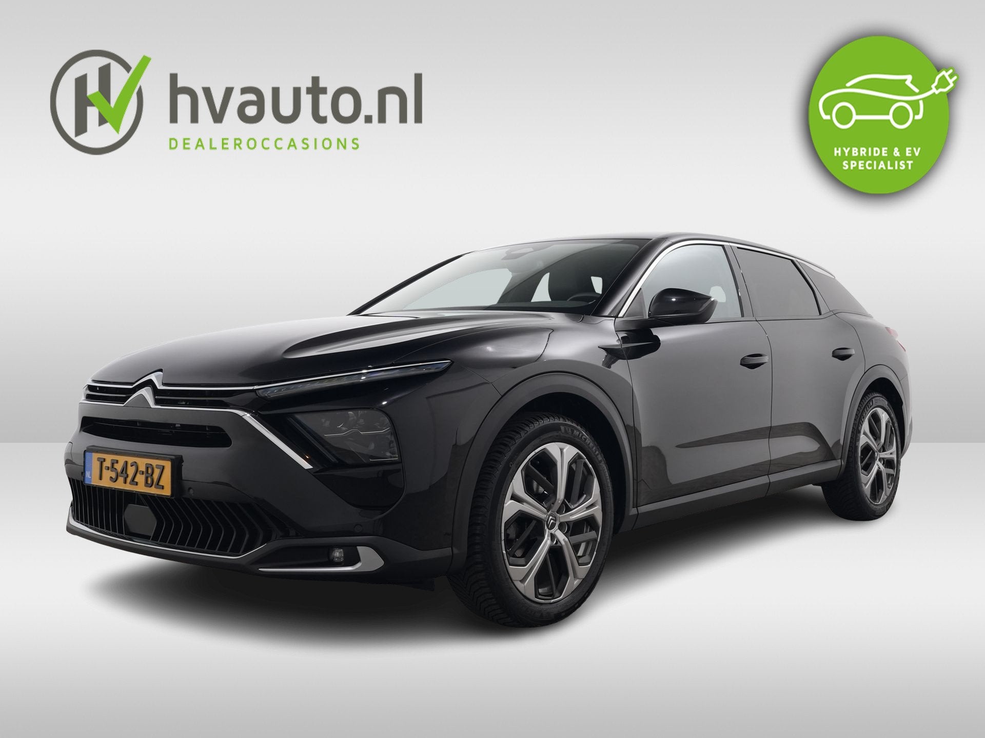 Citroën C5 X 1.2 TURBO 130PK BUSINESS EAT8 | Trekhaak | Cam, Auto's, 745 kg, Gebruikt, 1199 cc, Leder en Stof