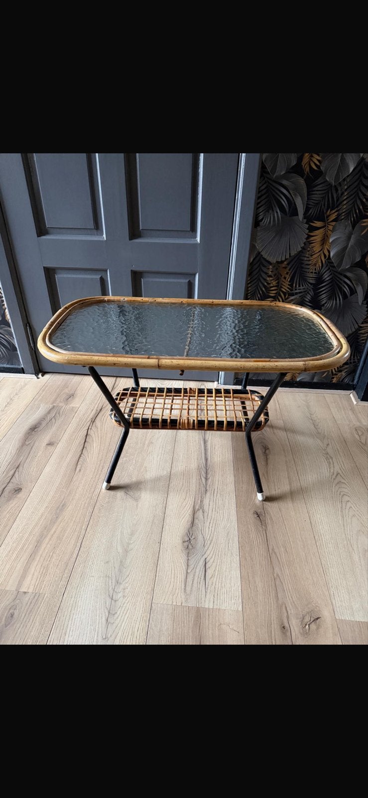 Vintage Rohé Noordwolde rotan salontafel, Ophalen of Verzenden