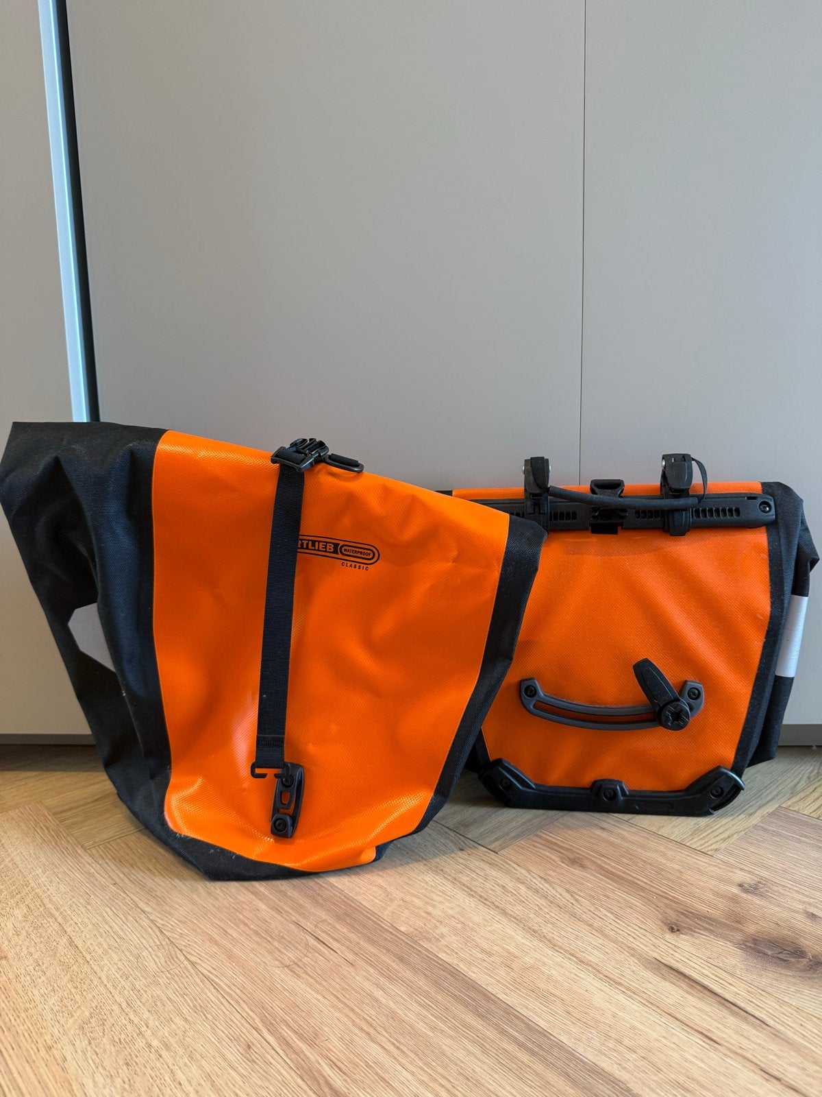 Ortlieb Back-Roller Classic achtertas - Oranje/Zwart 20L, Ophalen of Verzenden, Zo goed als nieuw