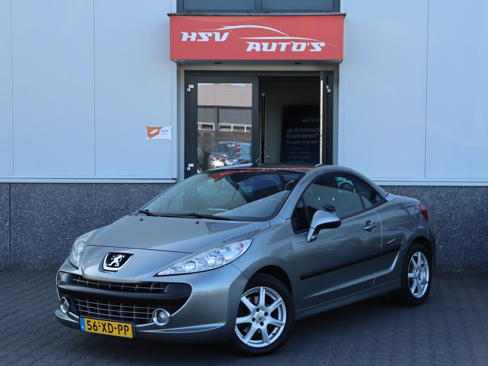 Peugeot 207 CC 1.6 VTi Première airco LM org NL, Auto's, Voorwielaandrijving, 15 km/l, Gebruikt, 4 cilinders