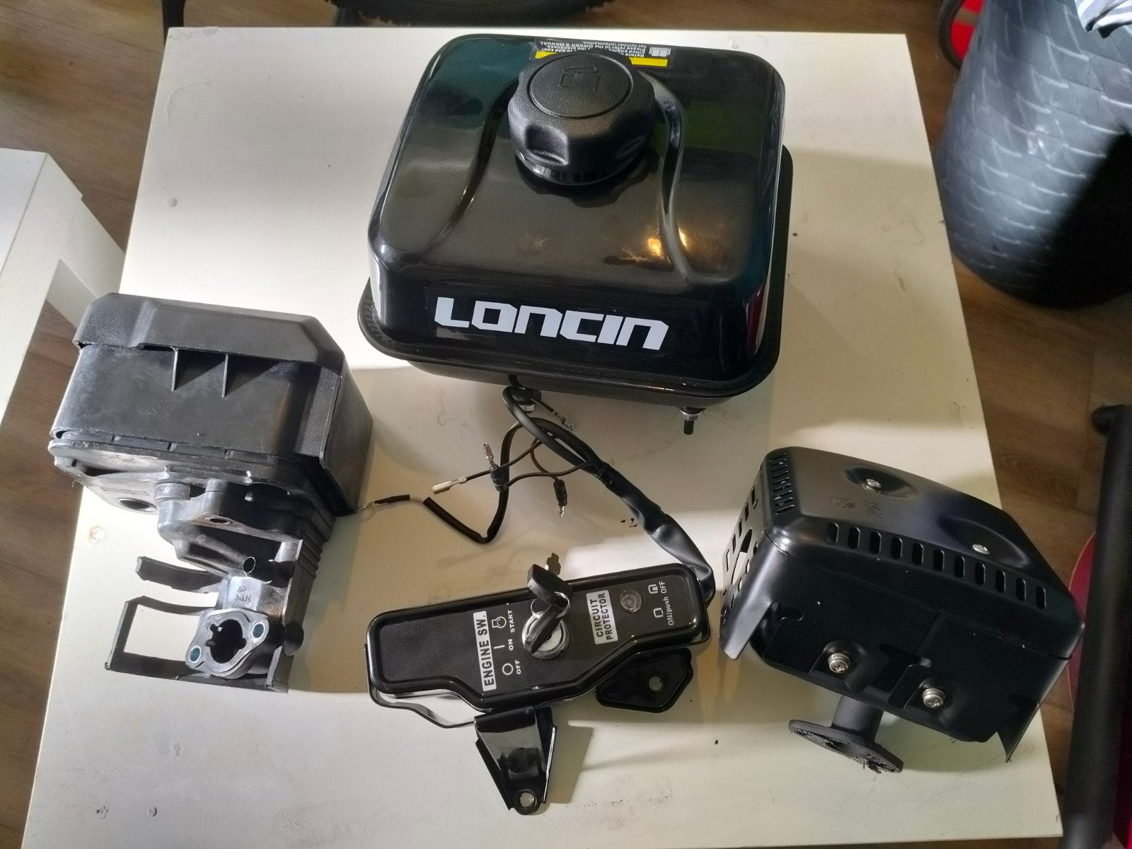loncin 200pro / PTM200 aanbouw onderdelen, Ophalen, Zo goed als nieuw