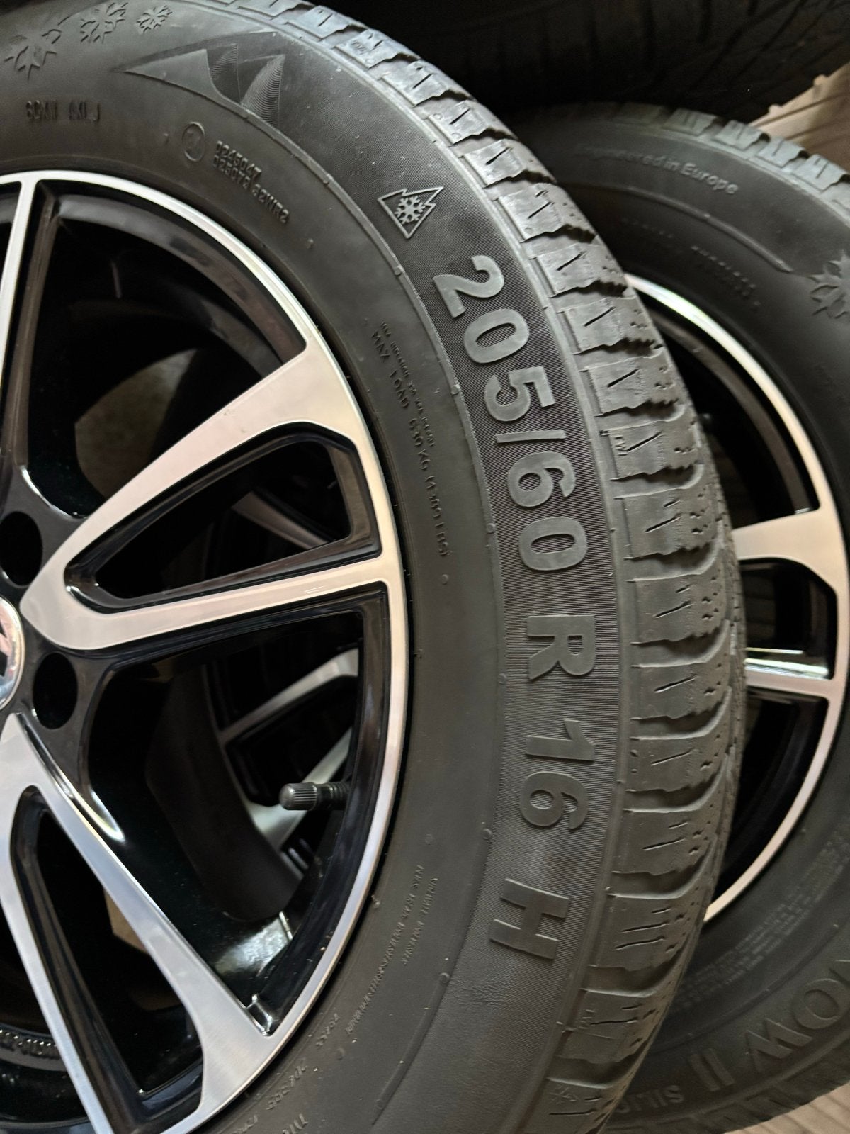 Velgen met sportbanden voor VW Golf -  7 caddy seat Leon Oct, Auto-onderdelen, Gebruikt, 16 inch, Banden en Velgen, Personenwagen