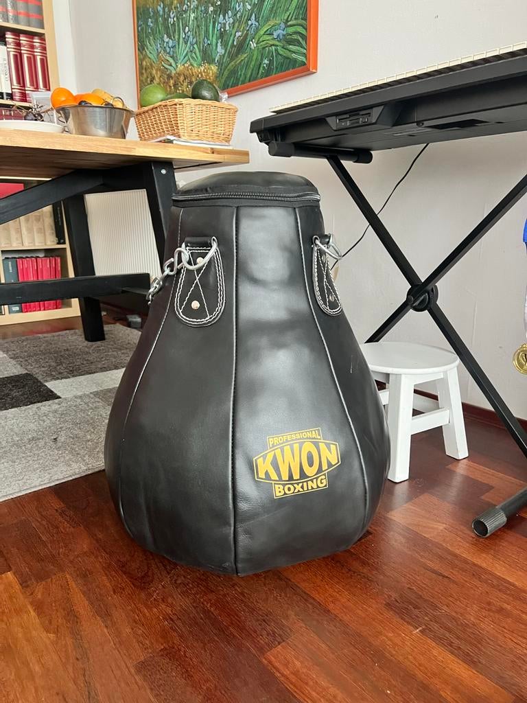 Kwon Professional Boxing Bokszak - Zwart, Sport en Fitness, Ophalen of Verzenden, Zo goed als nieuw, Bokszak