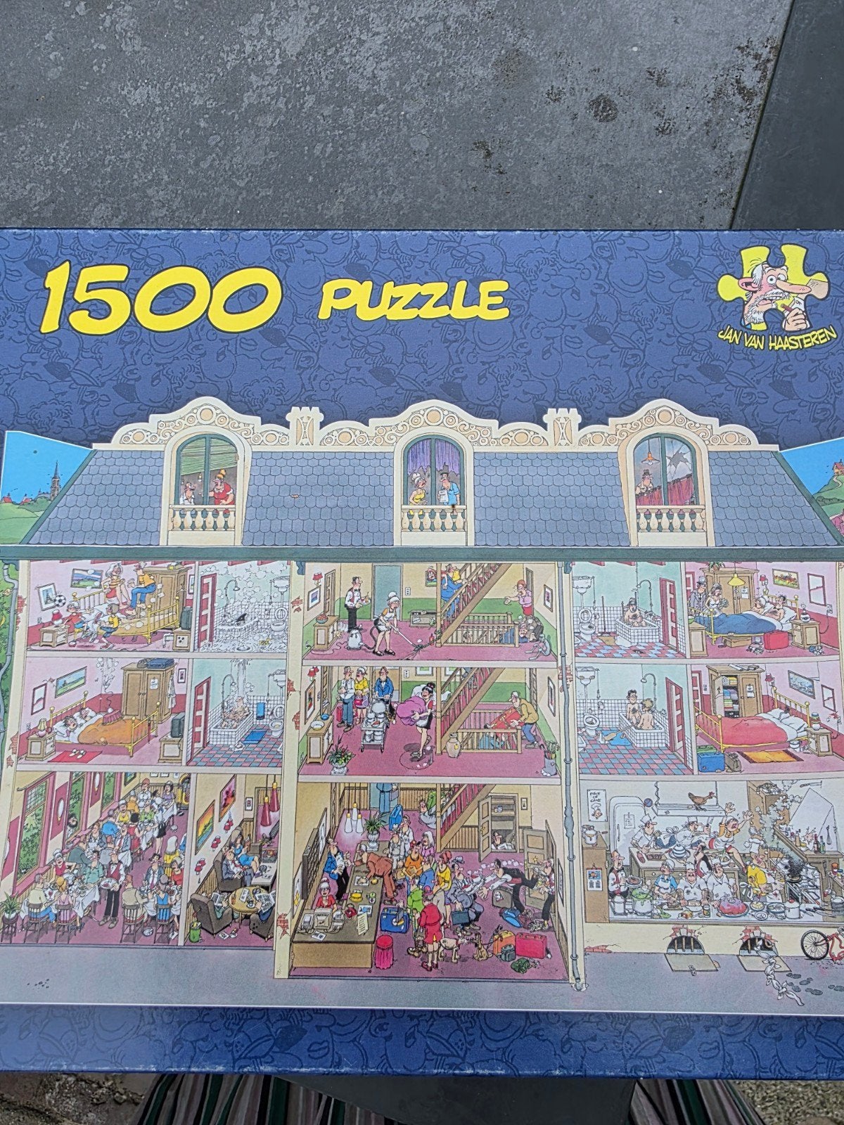 Puzzel jan van haasteren, hotel, Ophalen of Verzenden, 500 t/m 1500 stukjes