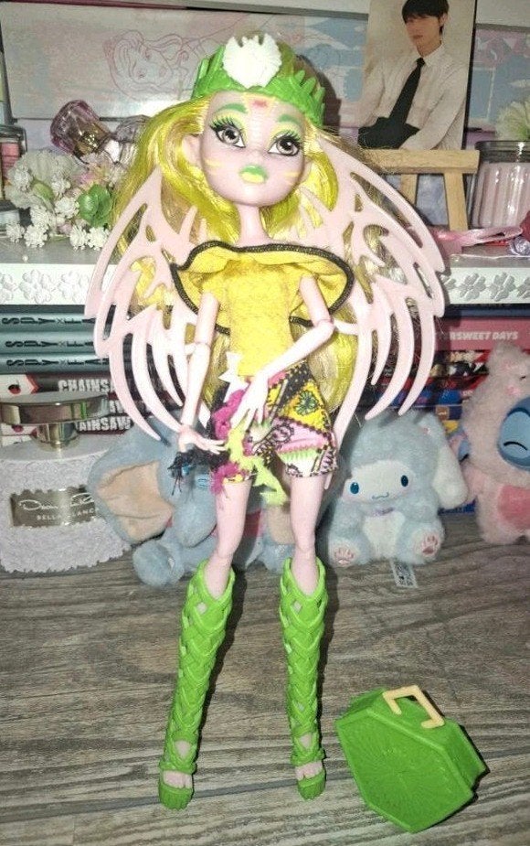 Monster High Batsy Claro pop, Ophalen of Verzenden, Zo goed als nieuw, Overige typen