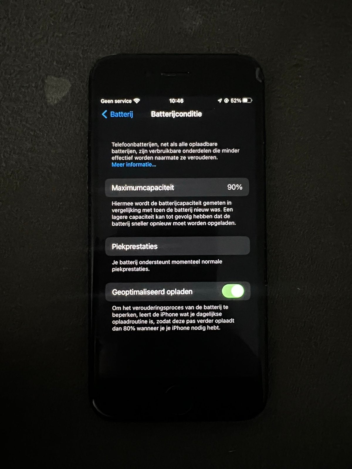 iPhone 7 Zwart 128GB - Goede Batterijconditie, Zwart, Ophalen of Verzenden, Zonder simlock, IPhone 7