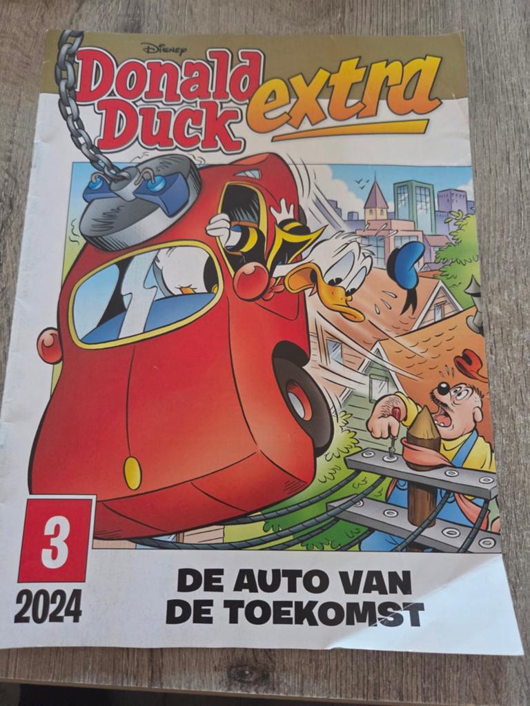 Donald Duck Extra 3 - 2024: De Auto van de Toekomst, Ophalen of Verzenden