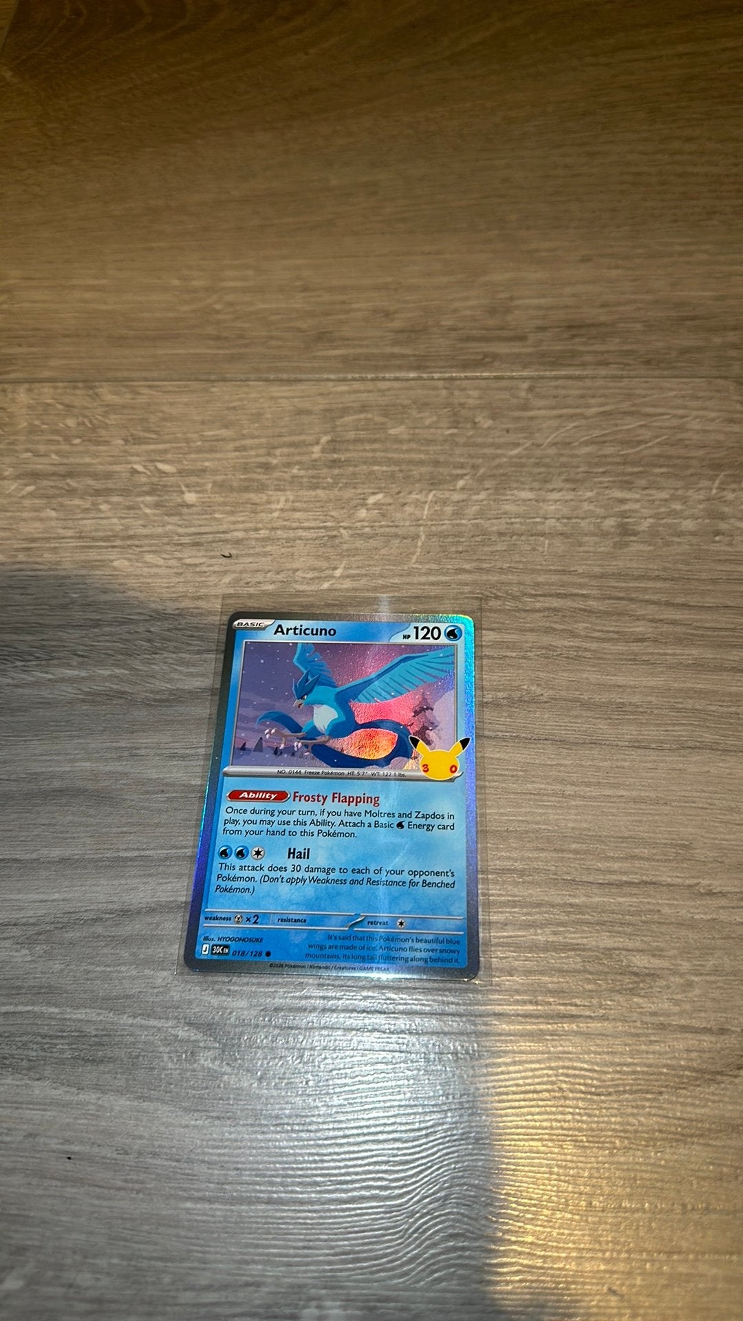 Articuno 018/128 - 30TH Celebration, Ophalen of Verzenden, Zo goed als nieuw
