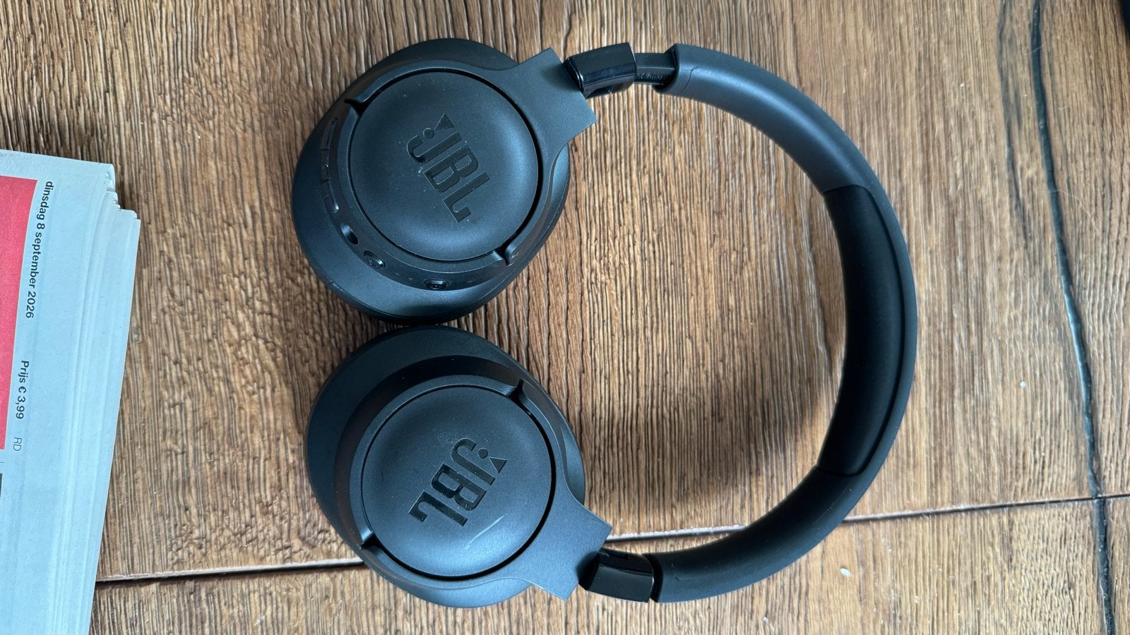 JBL Tune 760NC Draadloze Over-Ear Koptelefoon Zwart, Ophalen, Gebruikt, JBL, Bluetooth