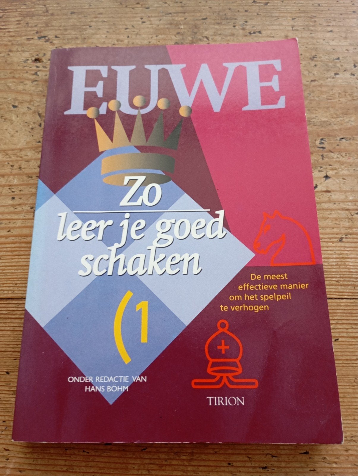 Max Euwe Schaakboek Leer schaken o.l Hans Böhm, Ophalen of Verzenden, Zo goed als nieuw, Gebruiksvoorwerp