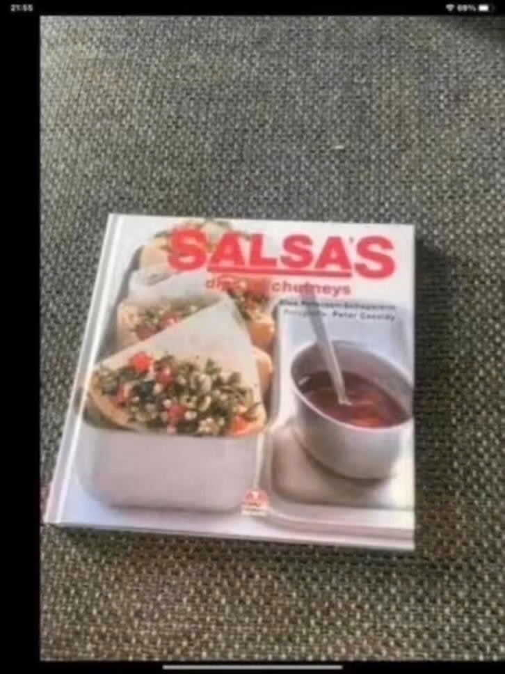 Salsa's, Dips & Chutneys Kookboek, Ophalen of Verzenden, Zo goed als nieuw, Onbekend