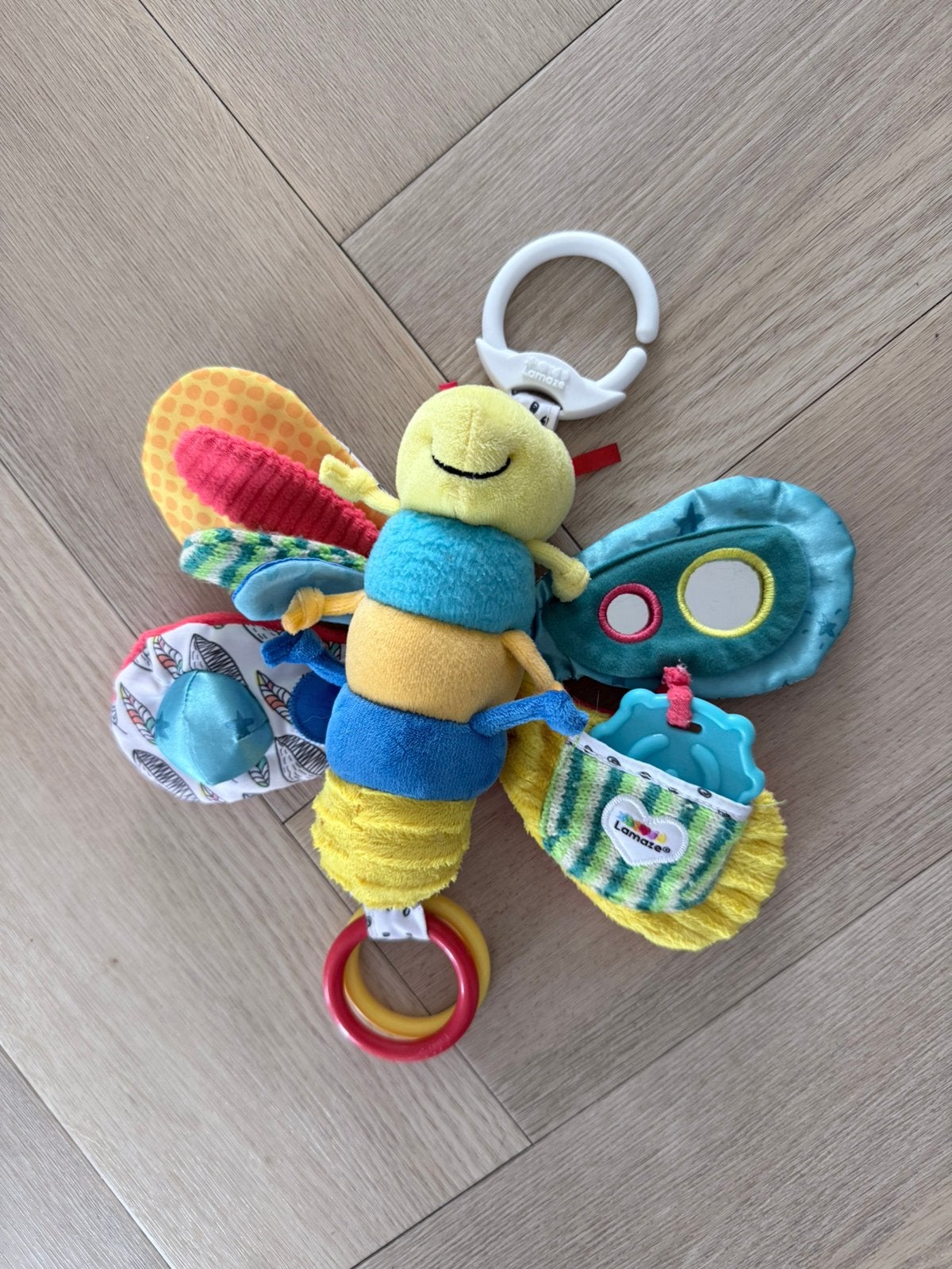 Lamaze Freddie de Vuurvlieg, Ophalen of Verzenden, Zo goed als nieuw, Rammelaar