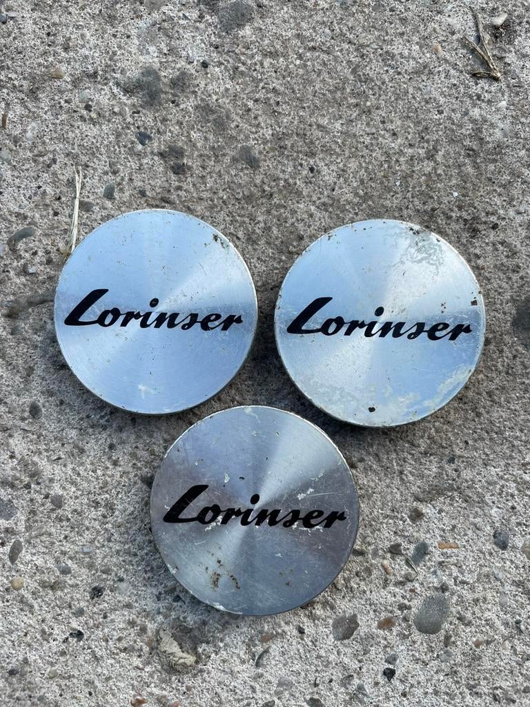 3x Lorinser naafdoppen, Ophalen of Verzenden, Gebruikt