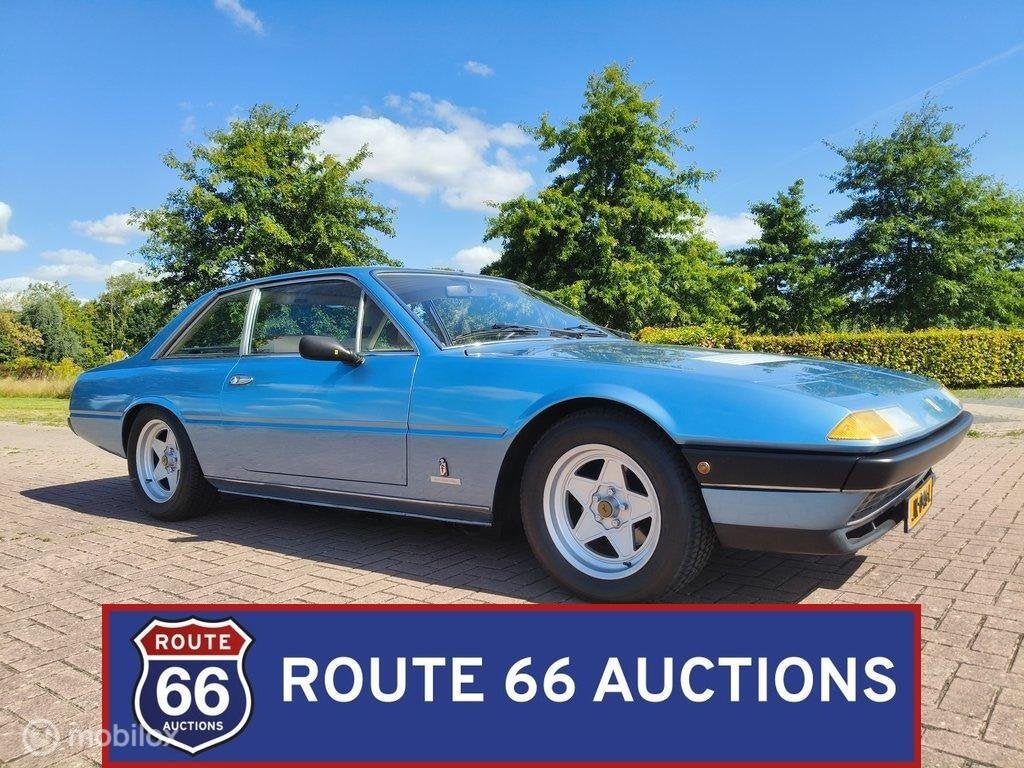 Ferrari 400i Automatic | 1981 | Route 66 Auctions, Auto's, Overige carrosserieën, Zwart, Bedrijf, Handgeschakeld