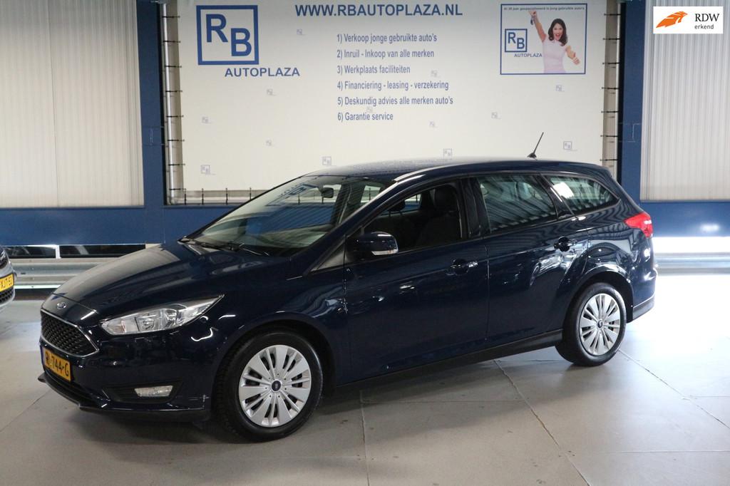 Ford Focus Wagon 1.0 / MOTOR REVISIE GEHAD twv 3000 EURO ! !, 125 pk, Gebruikt, Euro 6, Blauw