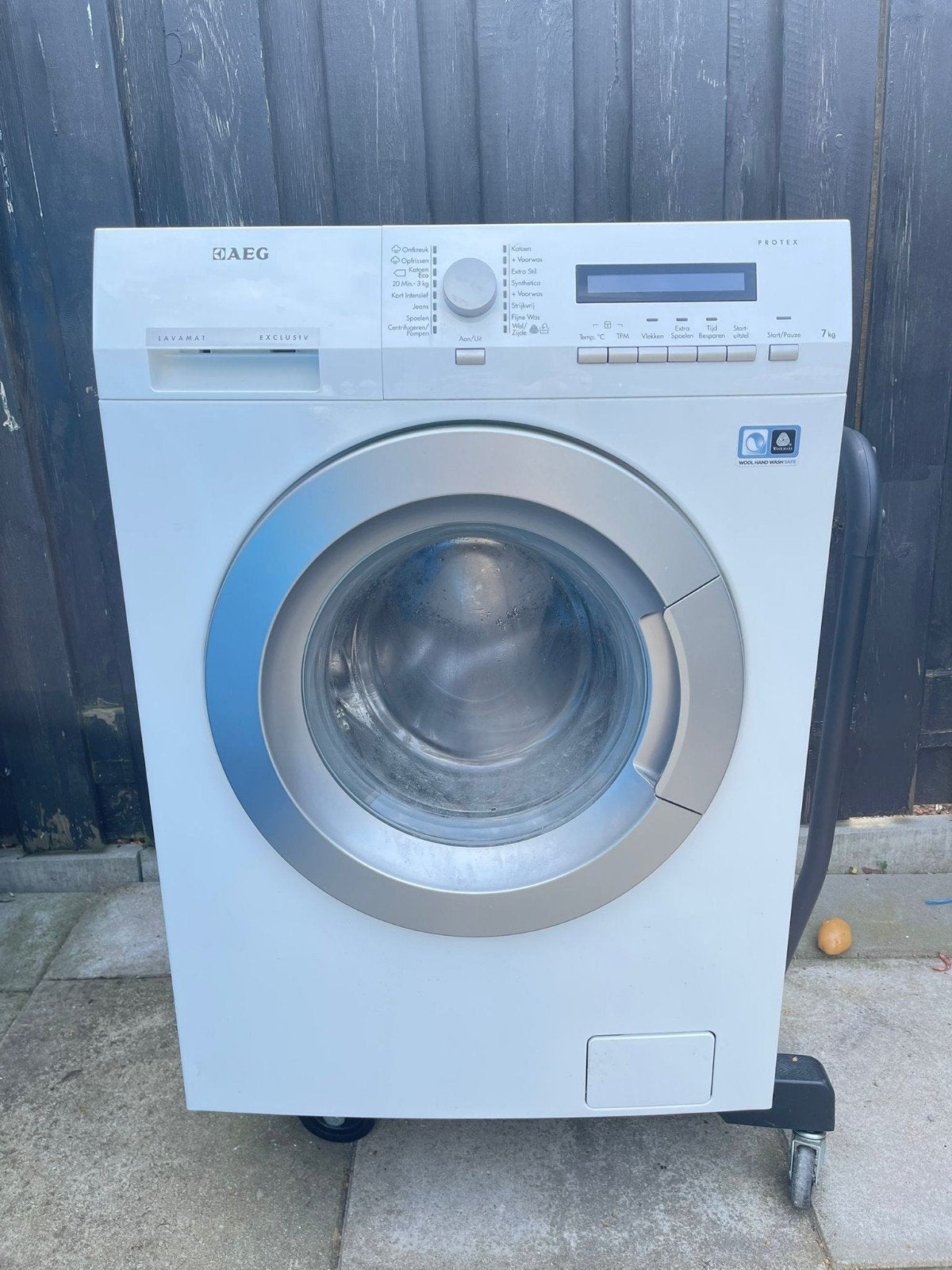 AEG Lavamat Exclusiv Protex 7kg Wasmachine, Gebruikt, Voorlader, 85 tot 90 cm, 1200 tot 1600 toeren