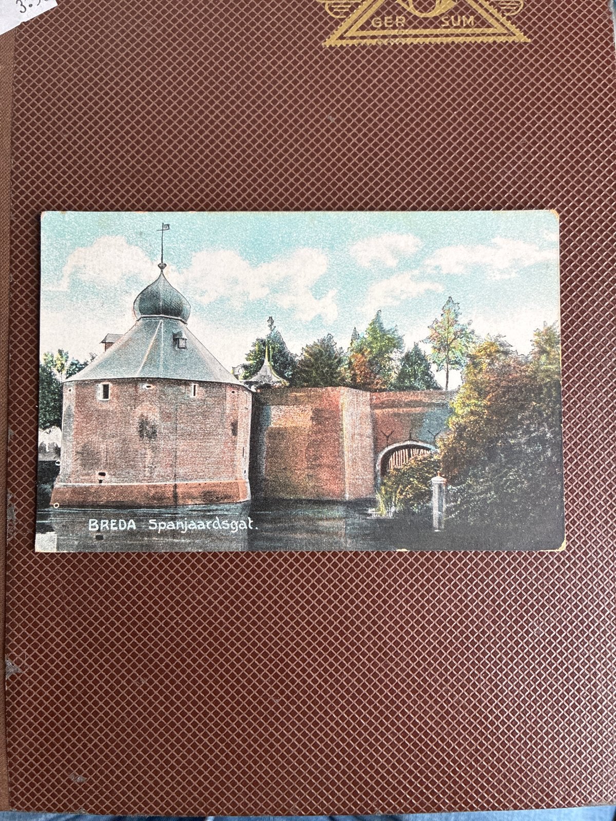 1908  Breda Spanjaardsgat - Gelopen, Ophalen of Verzenden, Voor 1920, Gelopen, Noord-Brabant