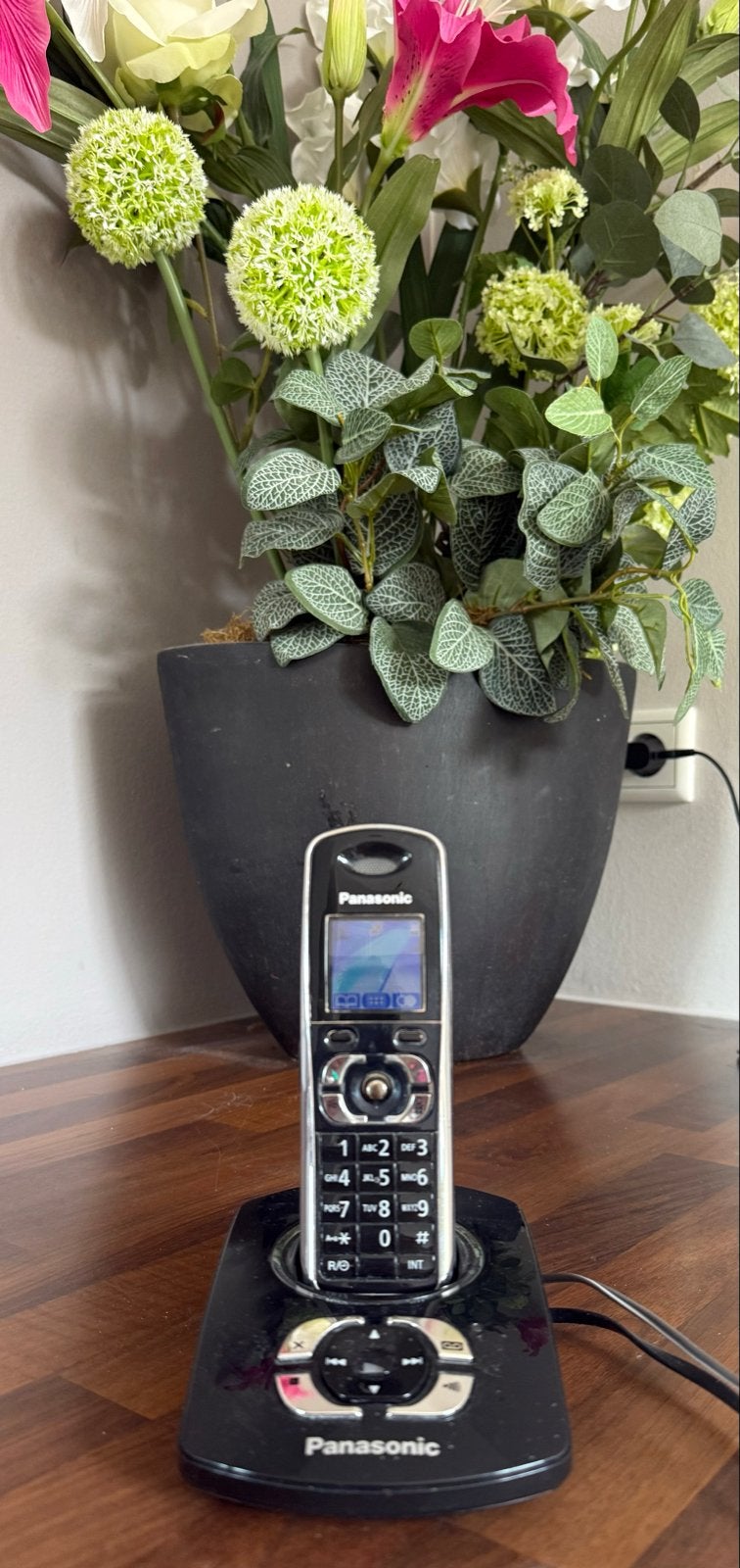 Panasonic draadloze telefoon met antwoordapparaat, Ophalen, Gebruikt, 1 handset