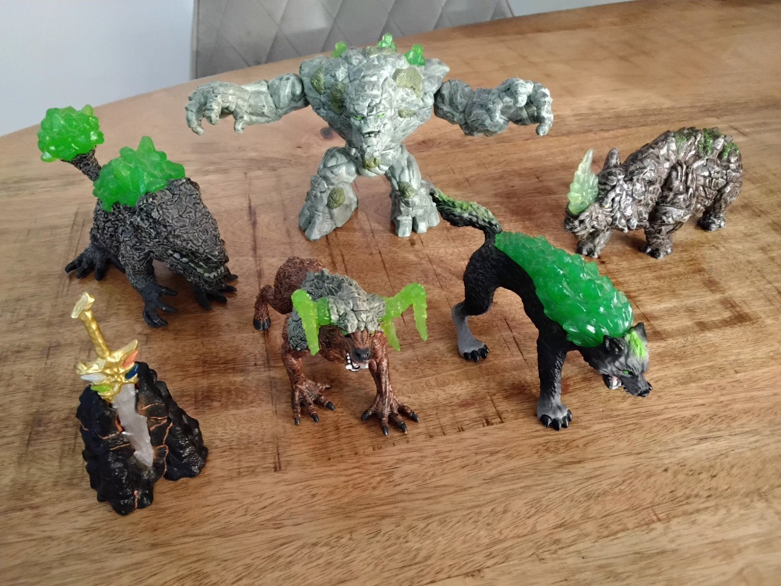 Schleich Eldrador "rots /steen"., Ophalen of Verzenden, Zo goed als nieuw