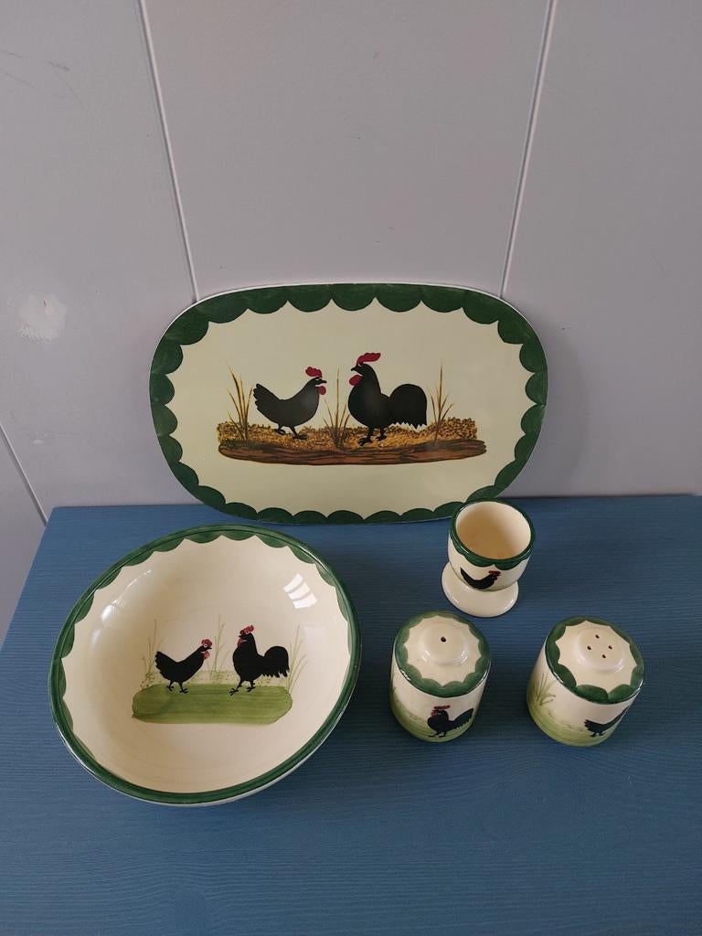Vintage Zeller Kip Haan Keramiek Jaren 70 Zgan, Keramiek, Overige typen, Ophalen of Verzenden, Zo goed als nieuw