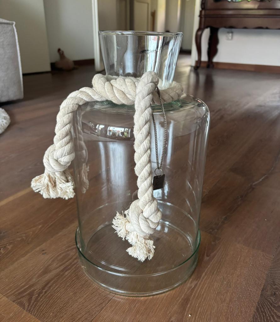 Stolp Riviera Maison met touw, Ophalen, Zo goed als nieuw