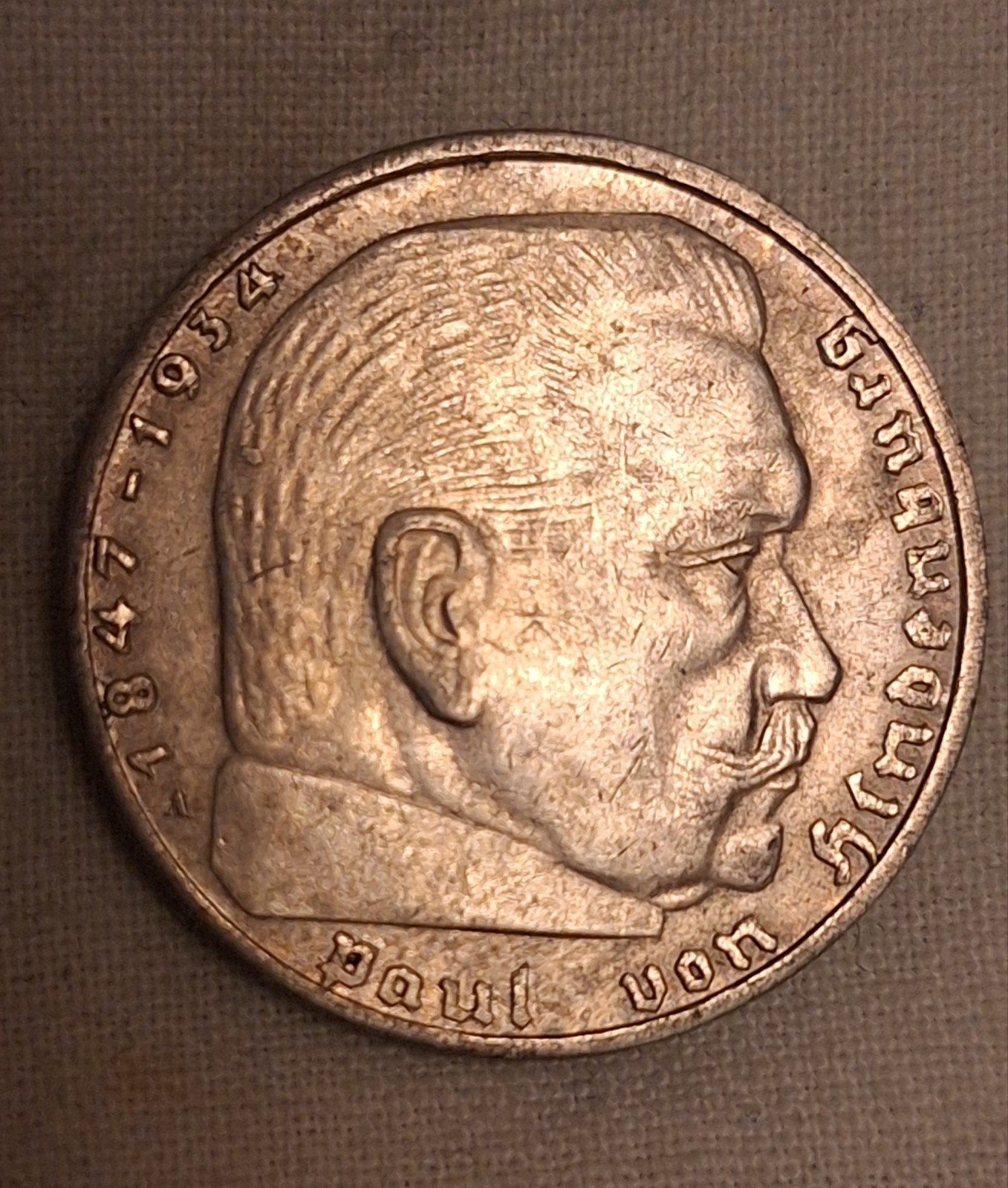 Zilveren 2 Reichsmark 1939A - Paul von Hindenburg, Verzenden, Duitsland, Losse munt, Zilver
