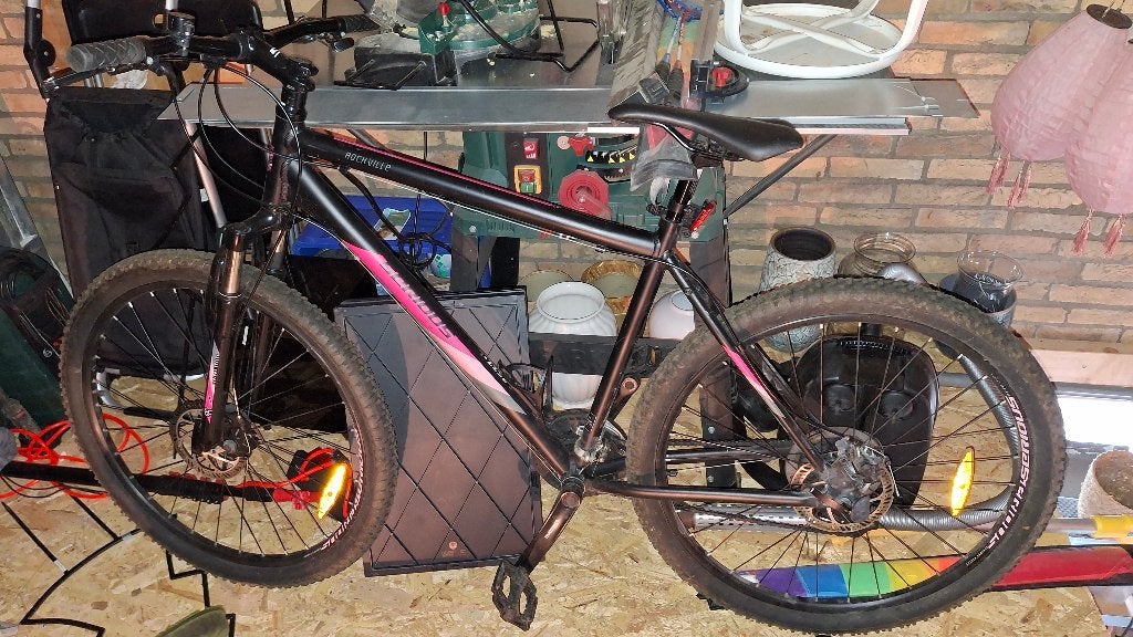 2x mountainbike serious  rockville (decatlon), Heren, 49 tot 53 cm, Zo goed als nieuw, Schijfrem
