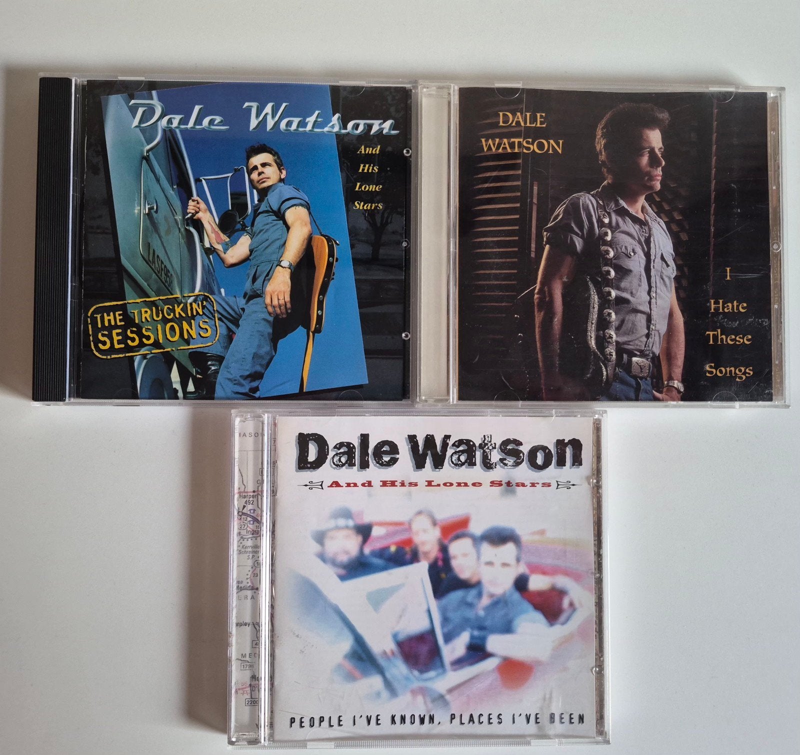 dale watson cd collectie 3x orgineel, Ophalen of Verzenden, Zo goed als nieuw