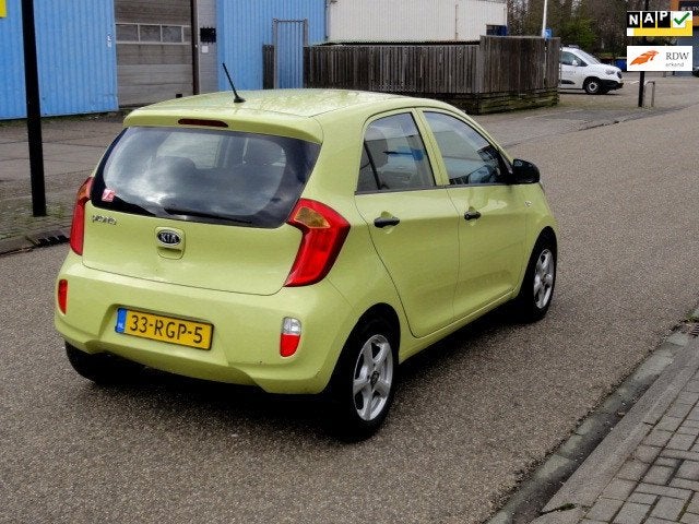 Kia Picanto 1.0 CVVT Bouwjaar 2011 NAP APK 21/12/2026, Voorwielaandrijving, Euro 5, Gebruikt, 400 kg