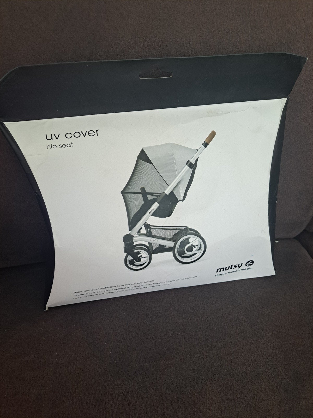 Mutsy Nio Seat UV Cover/zonnescherm, Ophalen of Verzenden, Nieuw, Kinderwagen, Mutsy