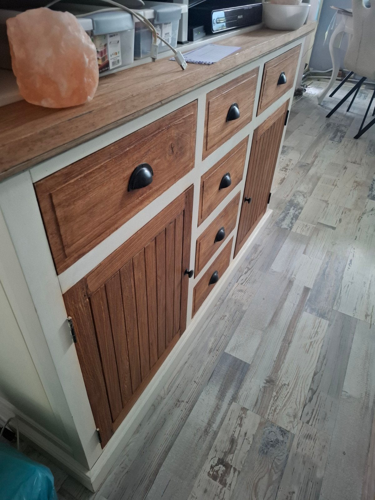Robuust TV-meubel/dressoir met opbergruimte, Huis en Inrichting, Kasten | Televisiemeubels, Ophalen, Gebruikt, 100 tot 150 cm